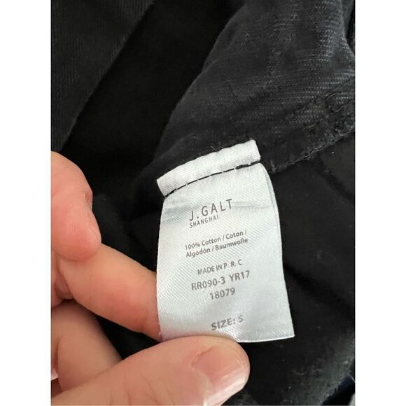 John Galt Brandy Melville carpenter style black jeans 24/ Small - Picture 3 of 4